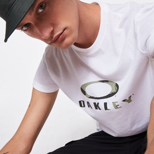 Camiseta Oakley Melhor Preço - Si Oakley Eagle Tab Tee Branco